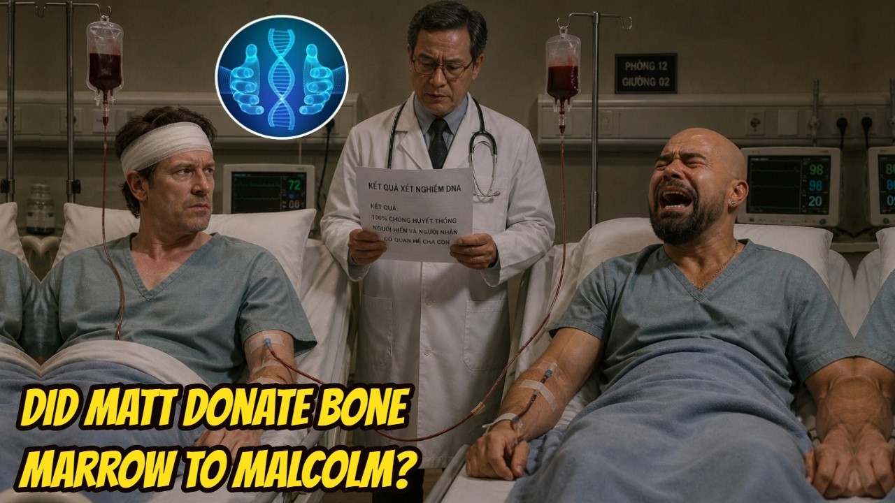The doctor revealed the identity of Malcom's bone marrow donor - Lily was  terrified when she saw him - YouTube