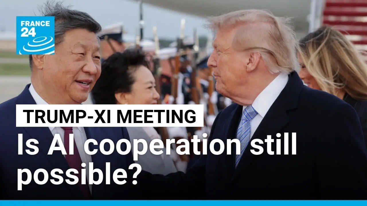 Trump and Xi meet, but hopes for AI cooperation stay slim • FRANCE 24 English