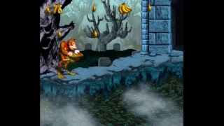 Donkey Kong Country 4 Demo 2 Gameplay - Donkey and Kiddy only