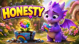 Tell the Truth! 🌈 Kids Moral Story About Honesty | Preschool Story for Kids #kidsstories #kidssongs