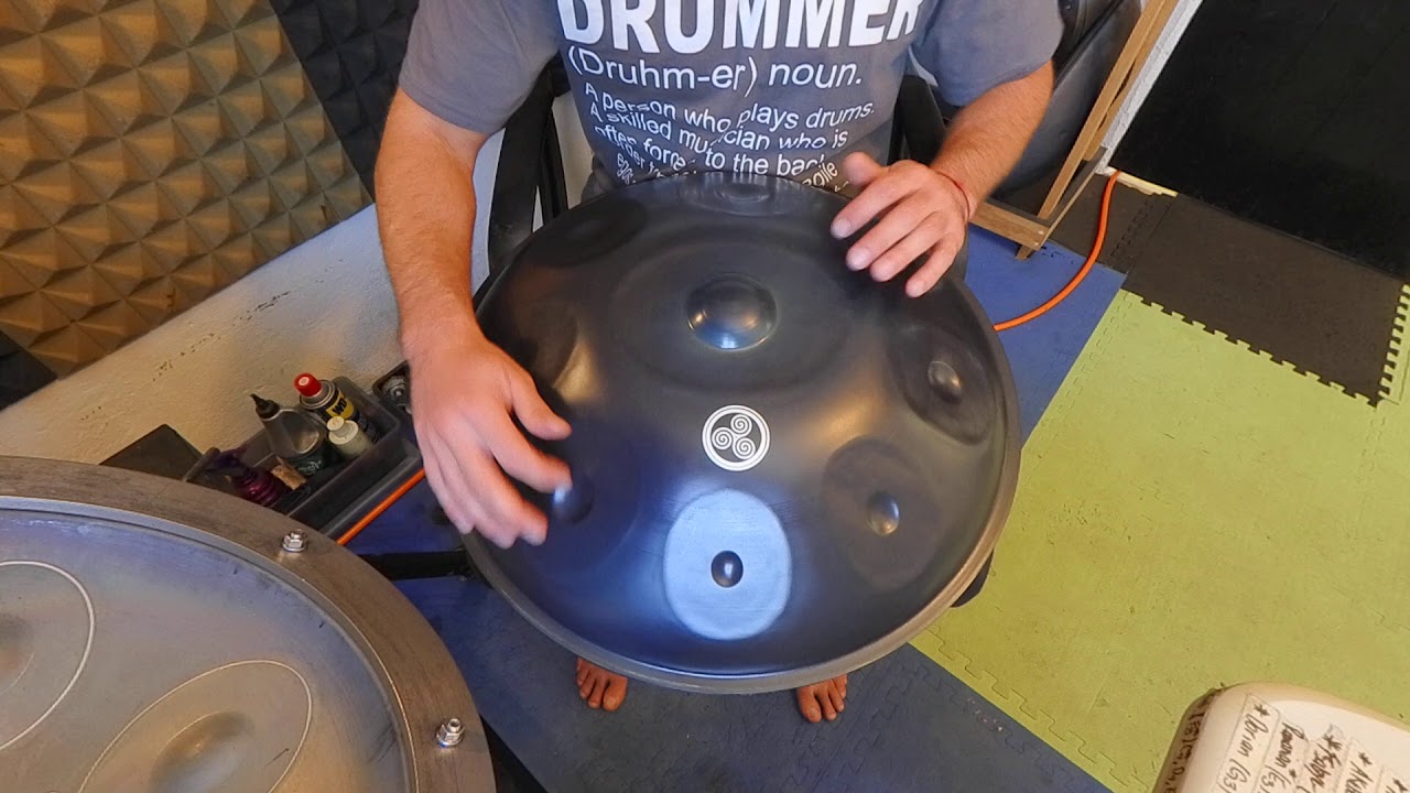 Soul Drum Handpan - Fingertip Technique - Escala Aeolian