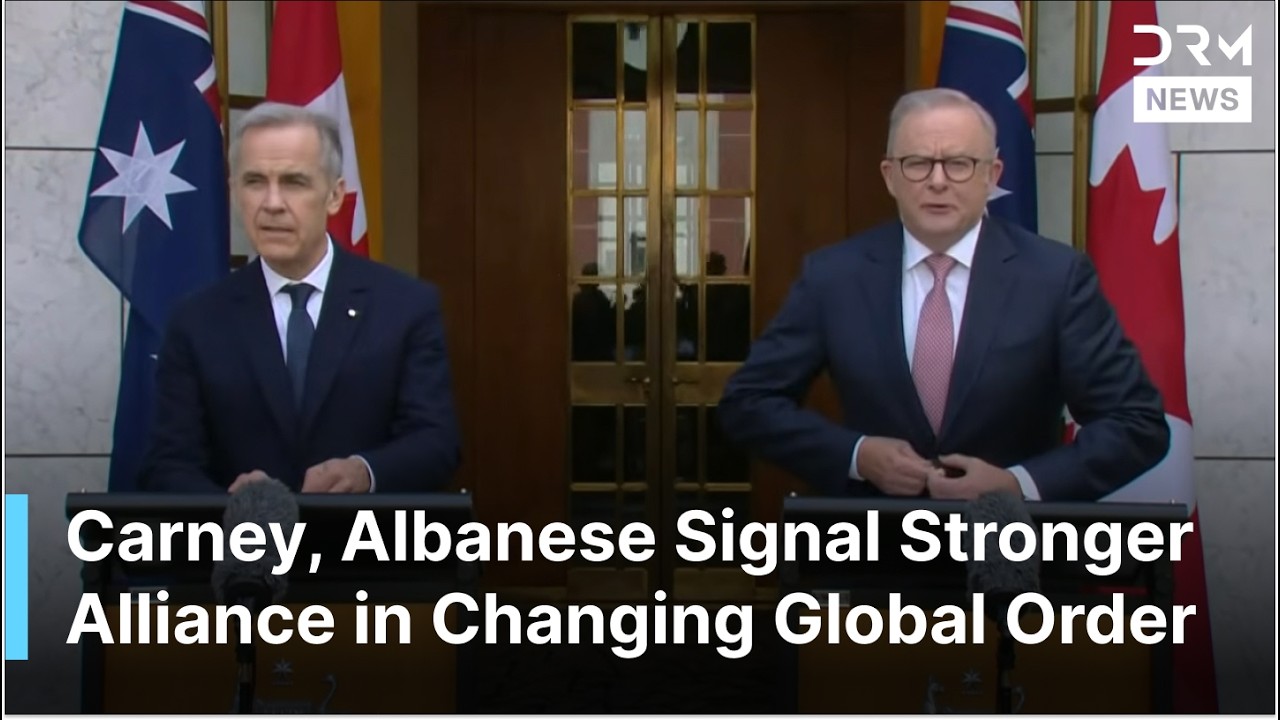 FULL PRESSER: Albanese, Mark Carney Announce Historic Canada–Australia Security, Energy Deals | AC1G