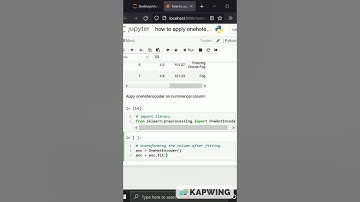 How to apply OneHotEncoder on Label column in python | Codersarts