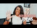 10 BUSINESS IDEAS for 2022 | START NOW with LITTLE TO NO MONEY | START A BUSINESS 2022