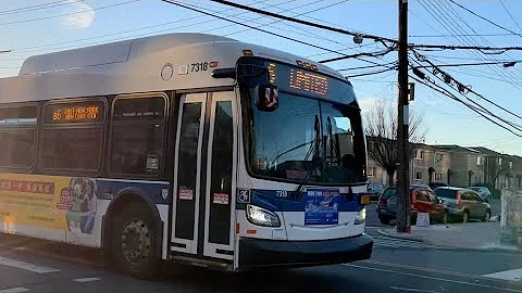 MTA : * Exclusive * 2015 NFI New Flyer Xcelsior XD40 #7318  Flatbush Loan On The B6 LTD / And Others