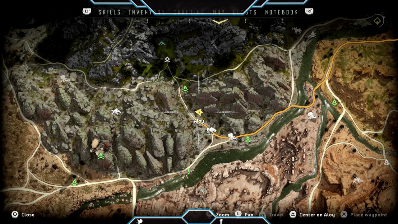 Horizon Zero Dawn World DATAPOINT #62 Just Got Back and location