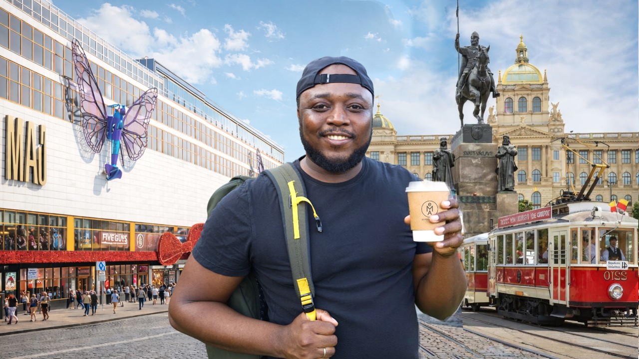 I spent the day in Prague’s New town