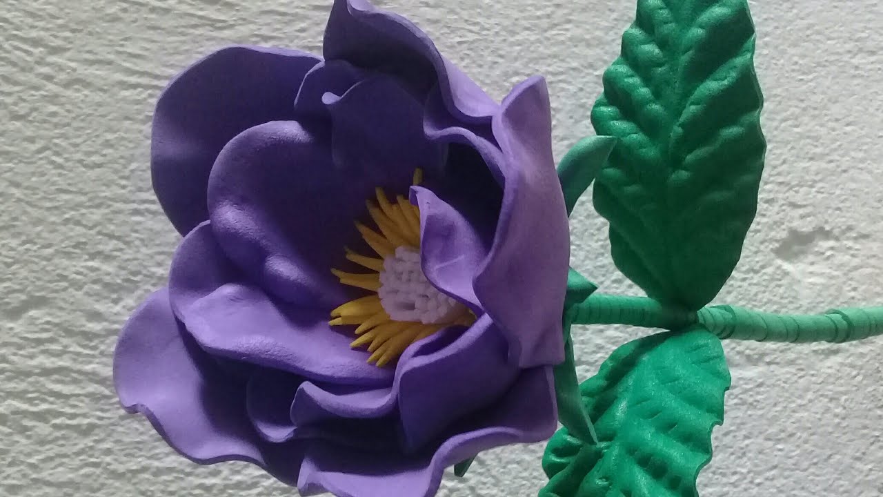 Inédito magnólia em eva sem frisador  ( criação thamy Nascimento)