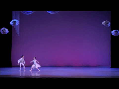 \'Waltz\' by Aleksandr Dulov.Choreography by Vakhtang Chabukiani.   Victoria Jaiani, Temur Suluashvili