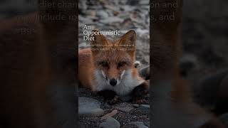 The Secret Life of the Red Fox! 🦊 #shorts #animals #education #facts #nature #squirrel #wildlife