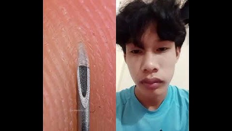 Satisfying ASMR syringe Needle Interaction with skin😱 #satisfying #science #microscope #asmr