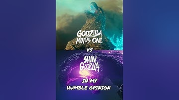 Godzilla Minus One (Film) vs Shin Godzilla (Film) (In Terms of Writing)