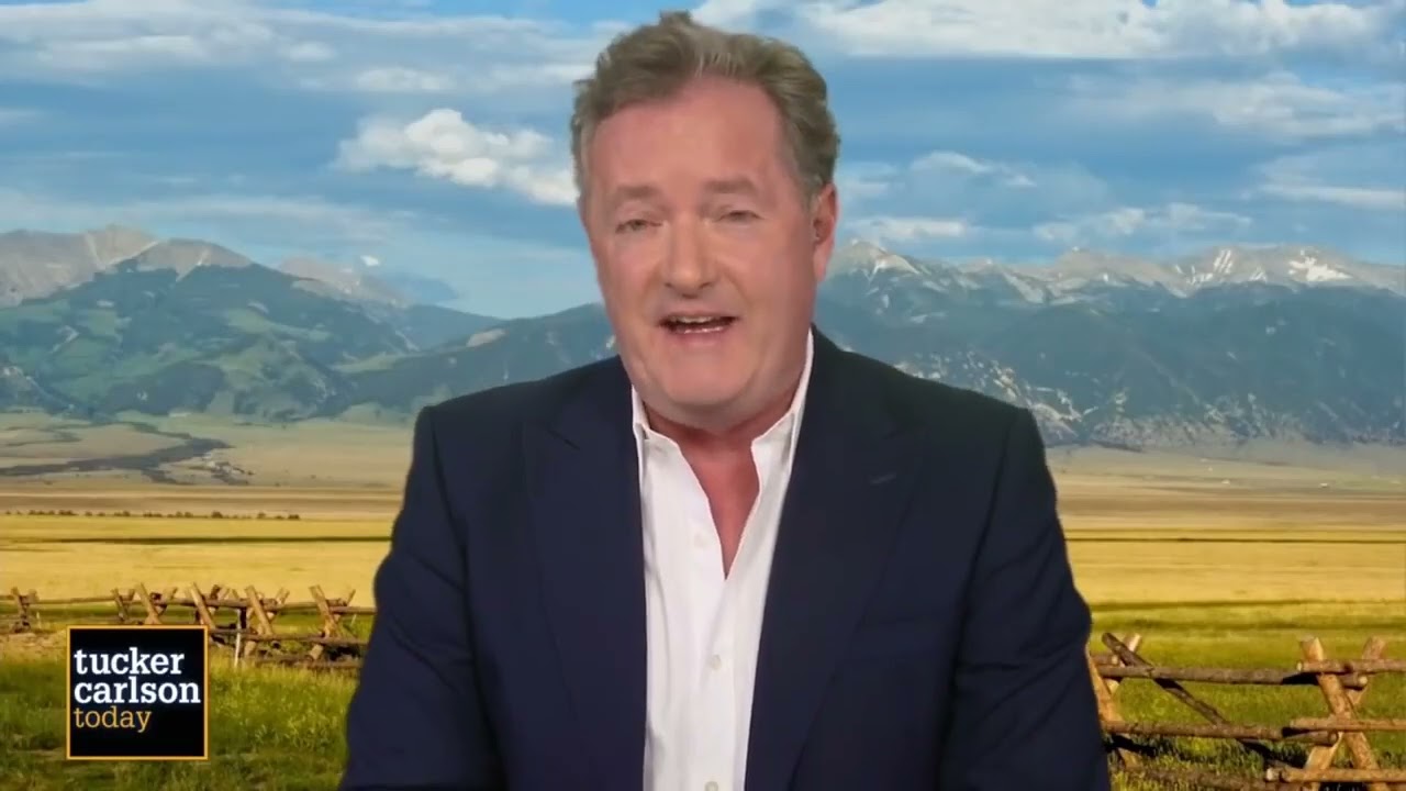 Piers Morgan - Tucker Carlson Oprah Interview 2021 Meghan Markle Prince Harry lies