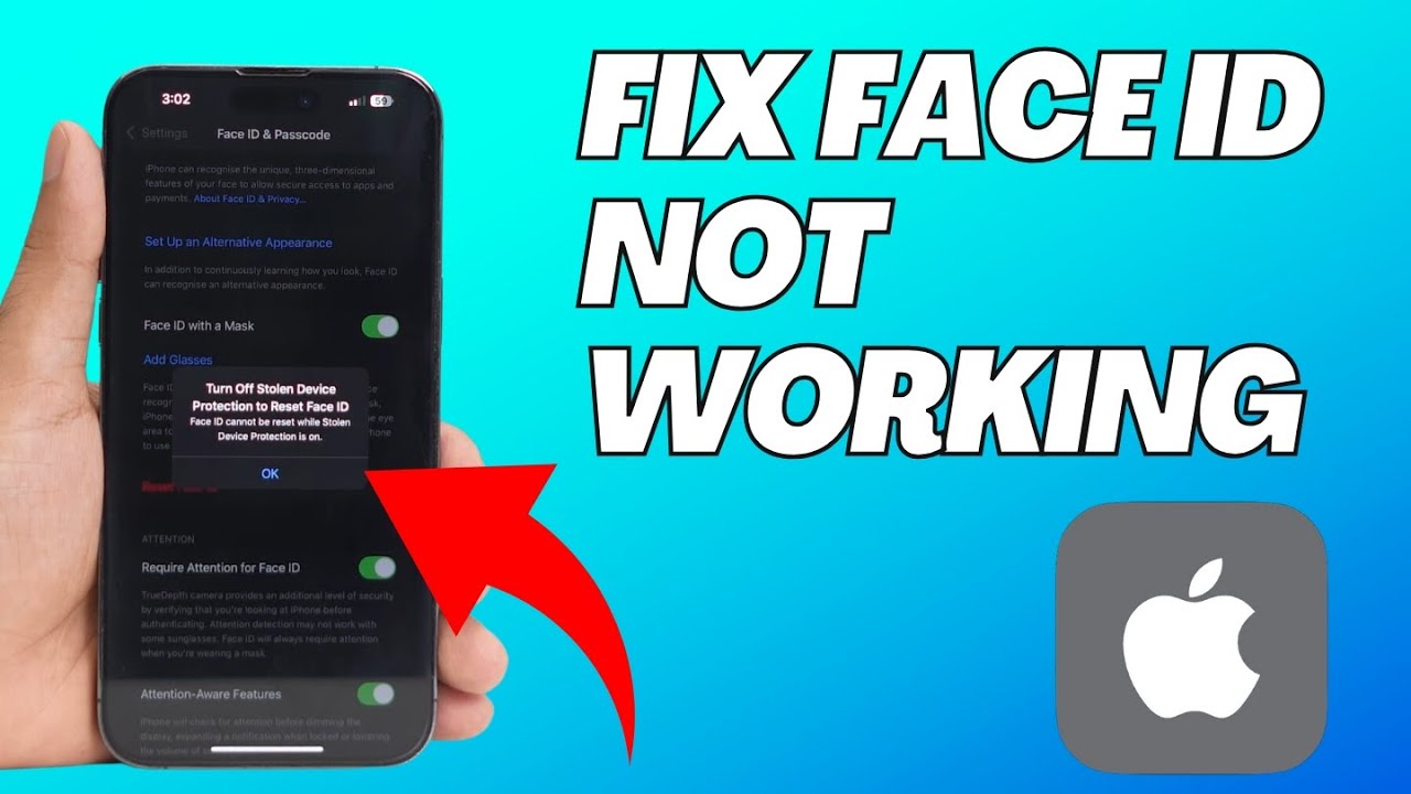 Face Id Not Working IOS 18 YouTube face-id-not-working-ios-18-youtube