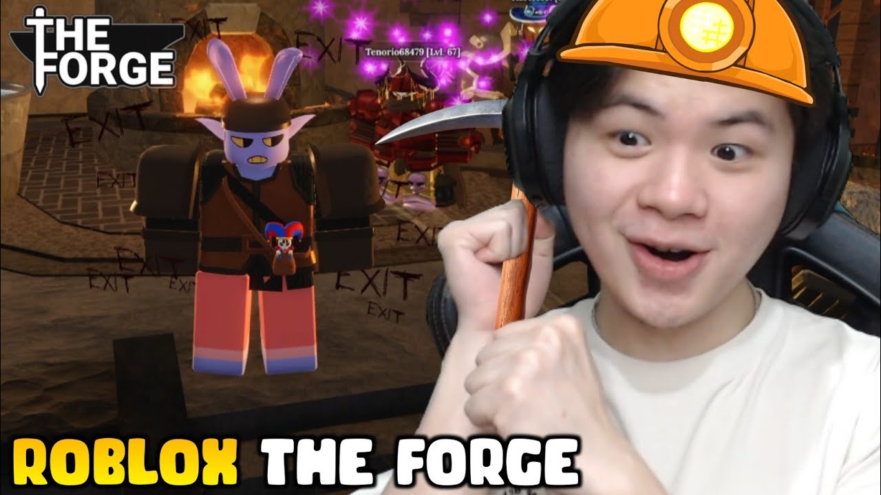 SEHARIAN MELATIH DIRI JADI PENEMPA PEDANG HANDAL!! | Roblox The Forge - Indonesia