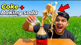 Experiment: Baking soda Vs Coca Cola | Ultimate Project 