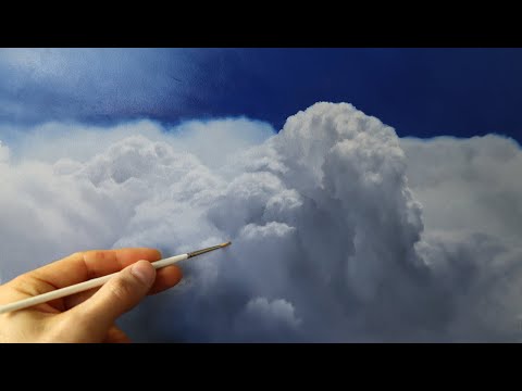 clouds painting