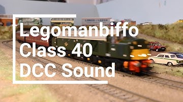 New Bachmann Class 40 With Legomanbiffo DCC Sound And A Pair Of 27mm Round Bass Enhanced Speakers