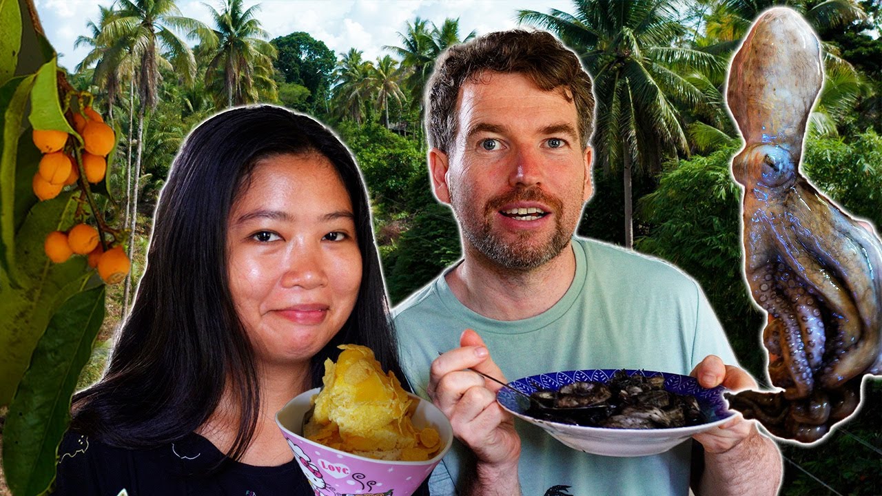 МОЁ НОВОЕ ЛЮБИМОЕ ФИЛИППИНСКОЕ БЛЮДО ИЗ КАРАКАТИЦЫ/ ЖИЗНЬ НА ОСТРОВЕ/ МИНДАНАО/ ФИЛИППИНЫ