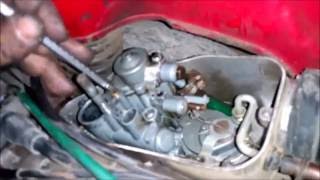 تنظيف كربرتير الفيسبا البستم بخطوات بسيطة - vespa carburetor cleaning