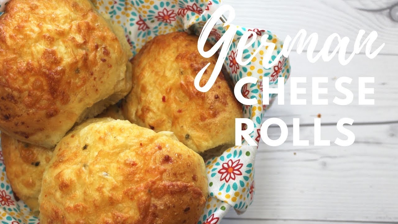 German Rolls with Cheese | German Recipes by All Tastes German