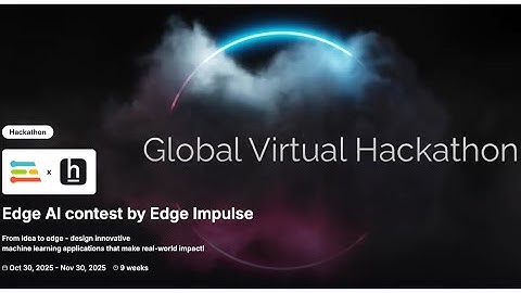 Edge Impulse Hackathon AMA Session: Application track