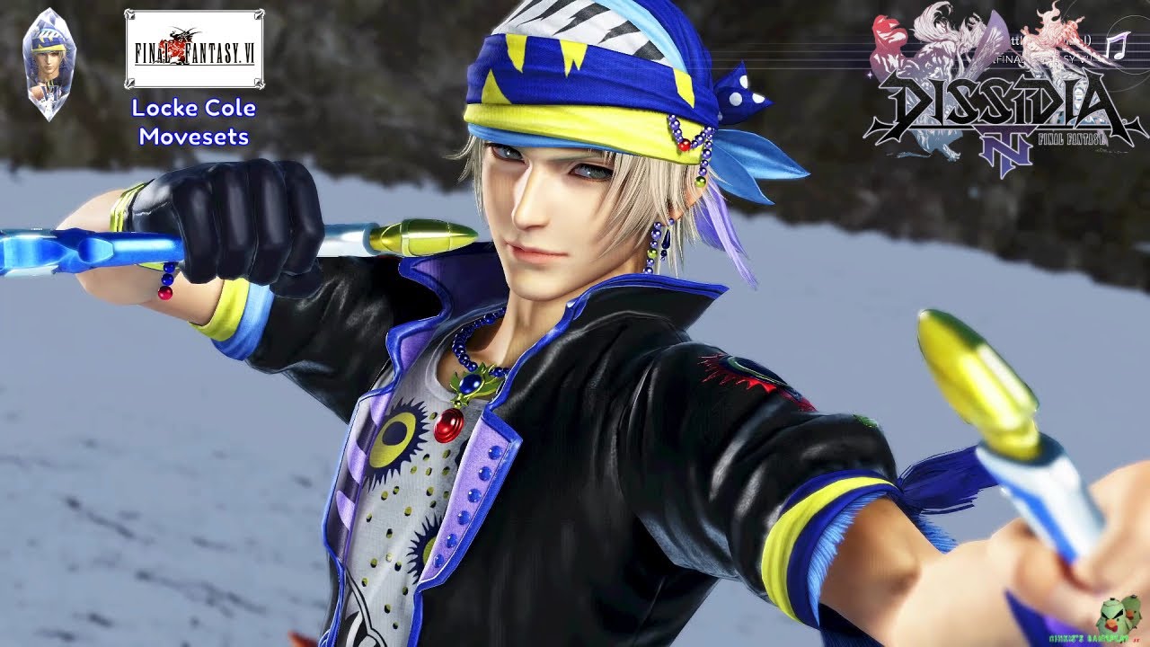 Locke Cole [ Final Fantasy VI ] - Movesets [ Dissidia Final Fantasy NT ...