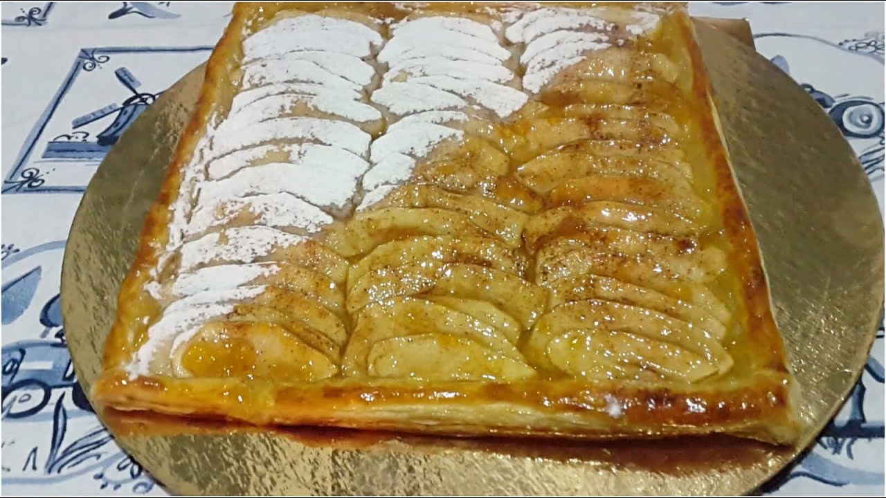 أبهري ضيوفك بأروع فطيرة تفاح أحسن من المخابر حتى ولو لم يكن لديك قالب