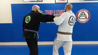 Some standing defense for one arm lapel grabs.