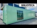 Tour Biblioteca em Container 