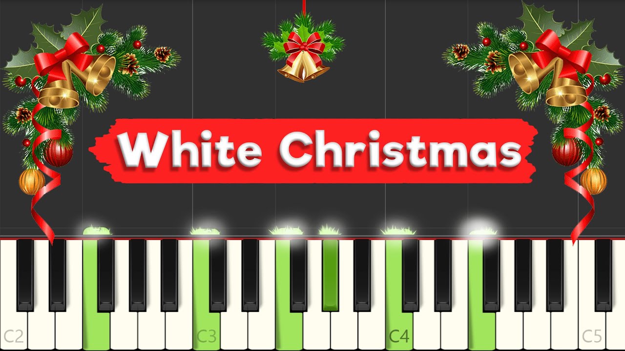 White Christmas - Jazz Piano Tutorial (~sheets in description~)