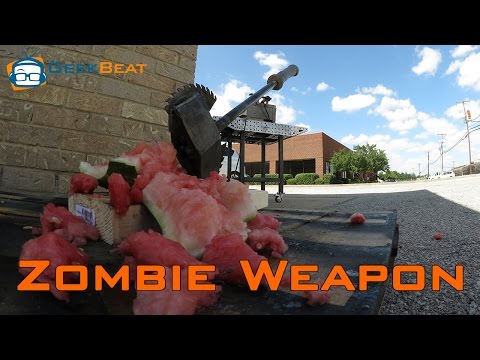 How to Build the Ultimate Zombie Weapon! (4K!)