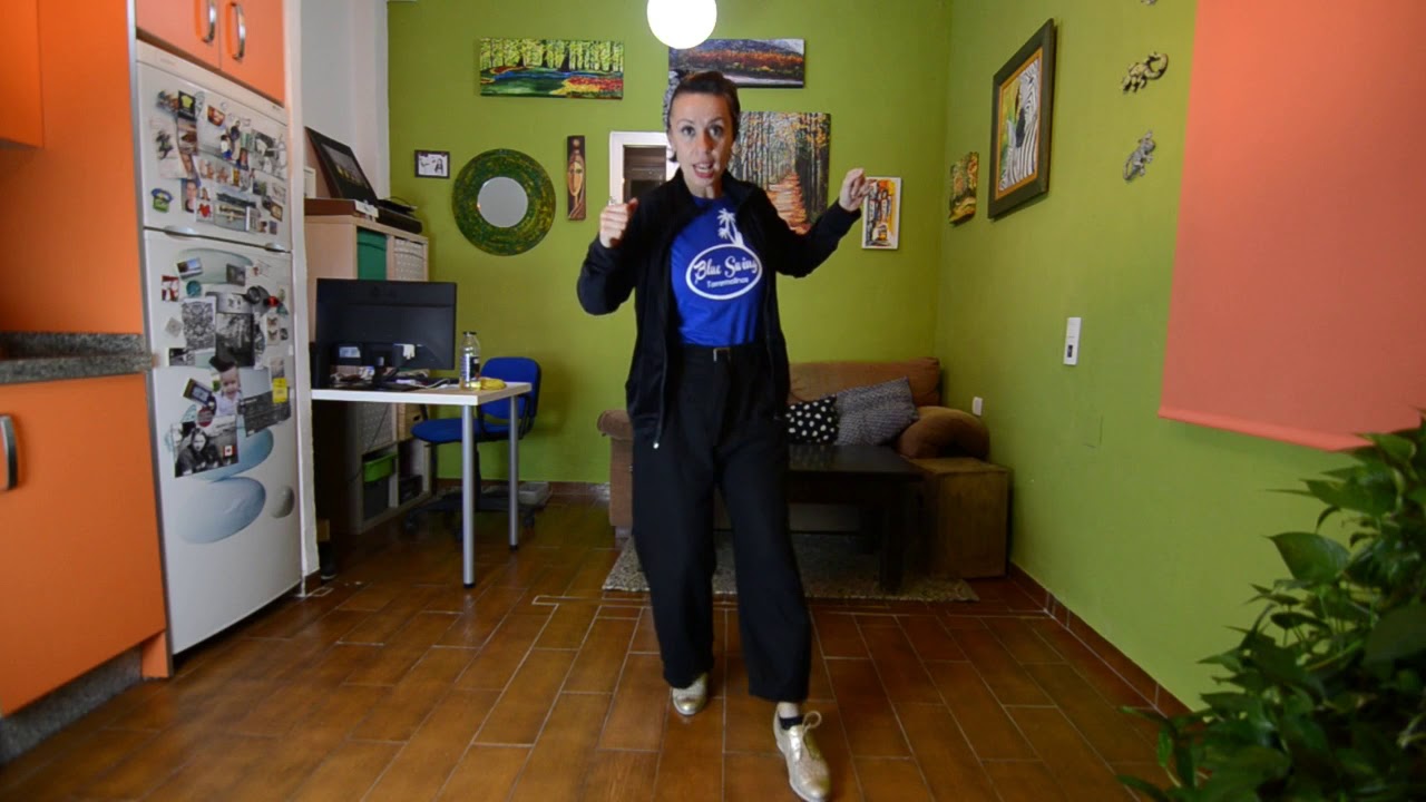 1ª Clase Pasos básicos swing Fran Doblas de Blue Swing