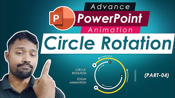 PowerPoint Advance Animation Techniques: Circle Rotation