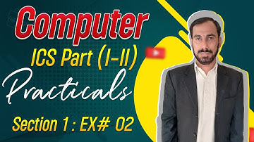 1st and 2nd Year Vertex Computer Practical Section 1 Practical 2 #Computer #Practical #Board #icse
