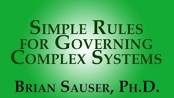 Simple Rules for Governing Complex Systems