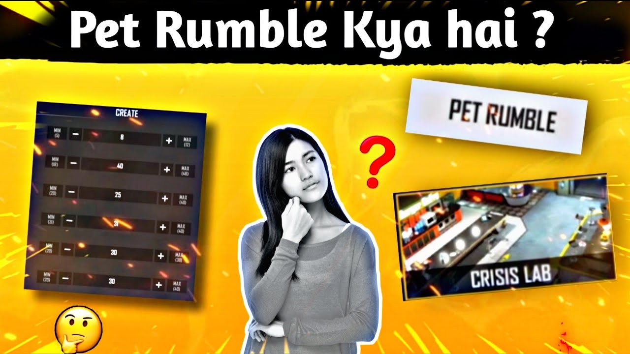 How To Play Pet Rumble In Free FirePet Rumble Room Card Pet Rumble