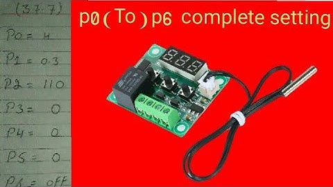 Thermostat best setting //how to set w1209 thermostat programming
