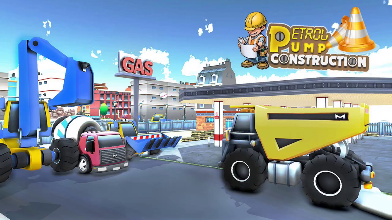 Highway Gas Station: Construction City Simulator