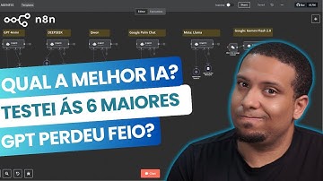 Qual a melhor Inteligência Artificial para N8N? Testei as 6 maiores e o DeepSeek me Surpreendeu!