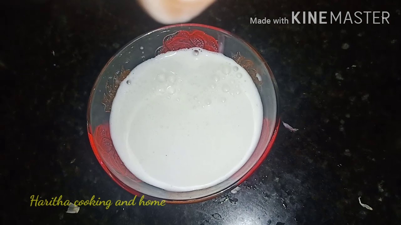 DIY Hair straightening at home with coconut milk. YouTube