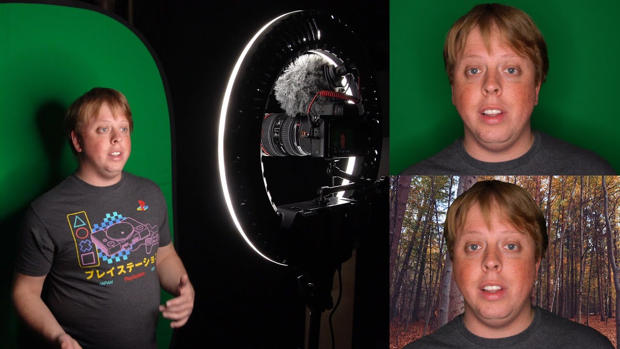 Green Screen Vlogging Kit for Live Streaming & YouTube Limited Time