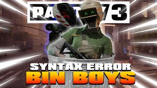 We are Syntax error "Professionals" PAYDAY 3