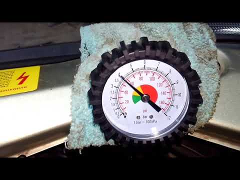 Показатели давления в топливной рампе ВАЗ 1118 16к Калина