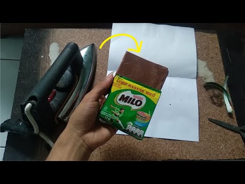 Membuat Permen Coklat Milo Enak dengan Setrika