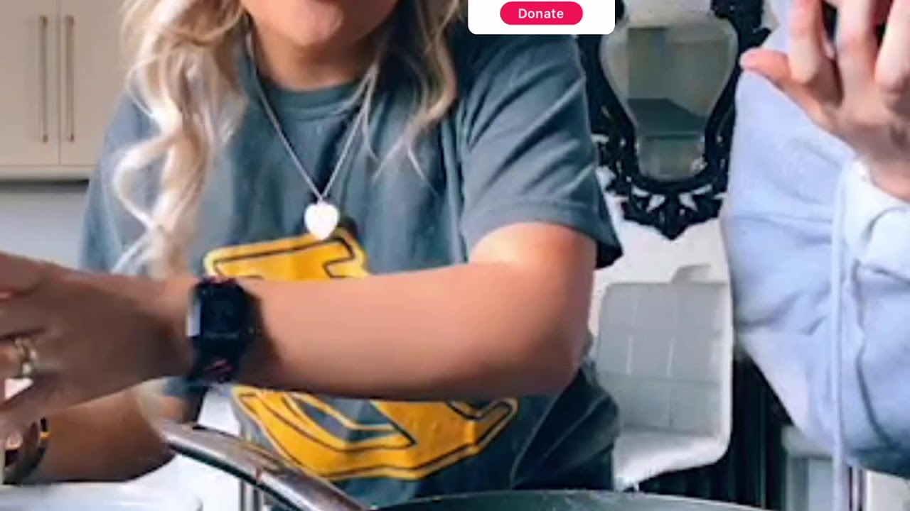 Saffron Barkers TikTok live YouTube