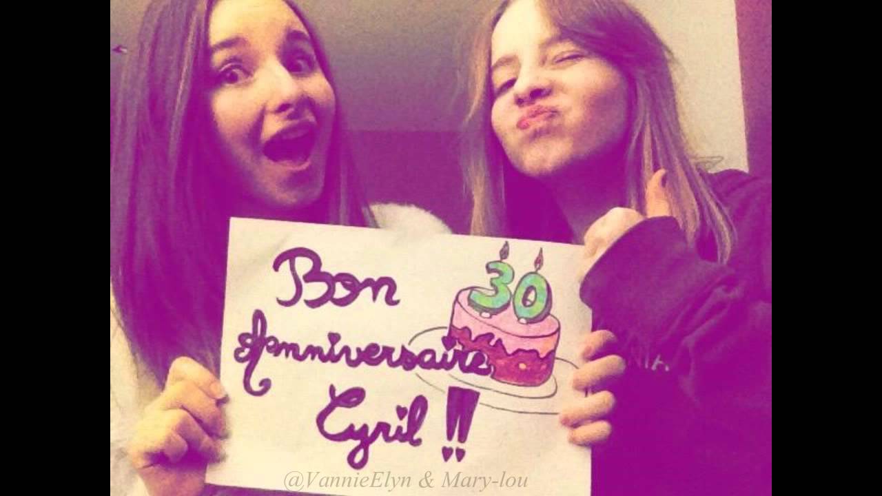 PROJET: Anniversaire Cyril Féraud !