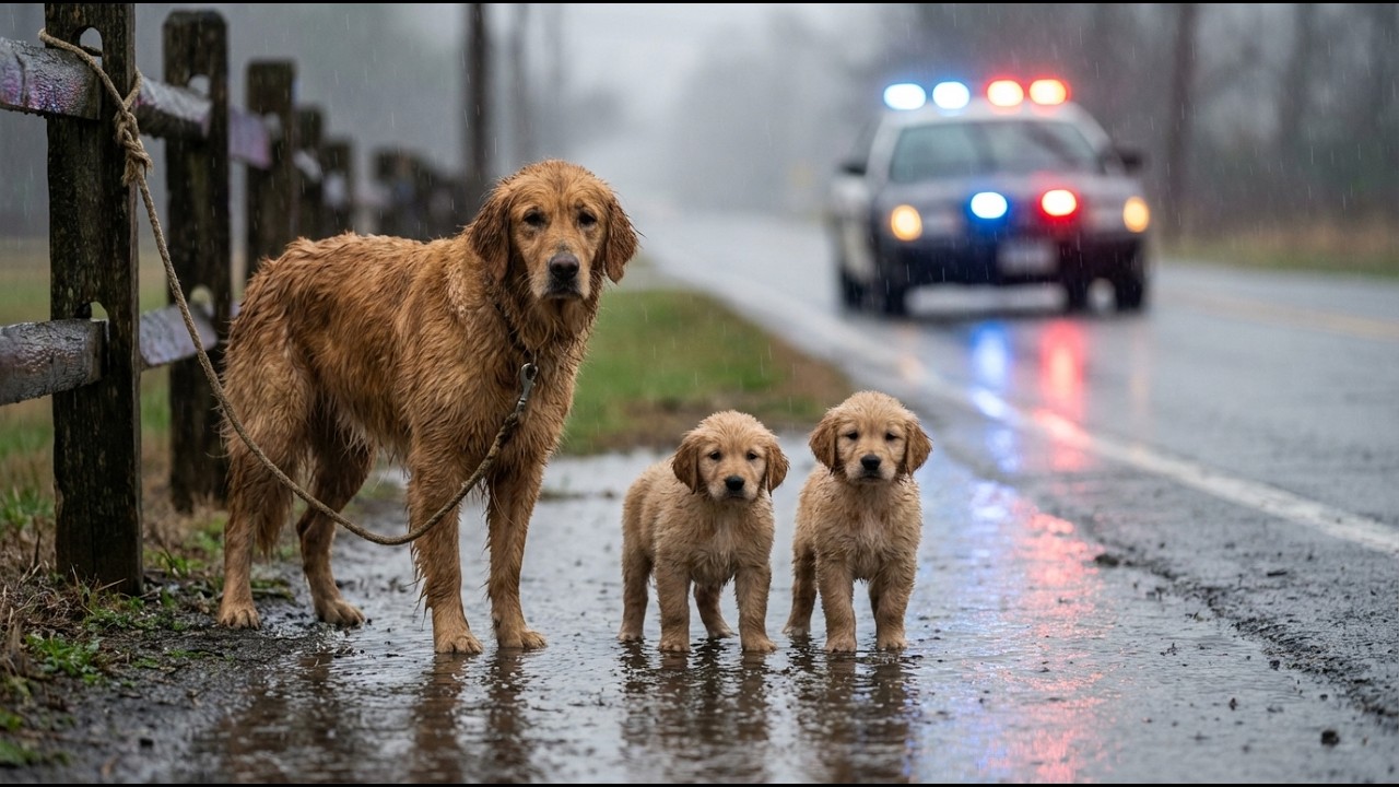 Perra y sus Cachorros Fueron Abandonados en la Carretera — No Vas a Creer el Final