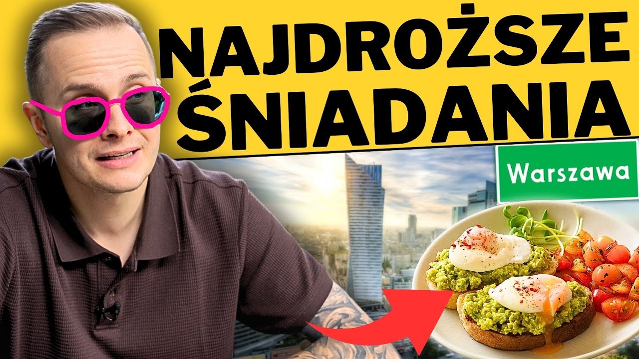 NAJDROŻSZE ŚNIADANIA W WARSZAWIE - RESTAURACJA GWIAZD - TO TUTAJ JEDZĄ ŚNIADANIA ZA 500 ZŁ!