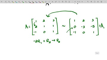 Linear Equations in Linear Algebra: Systems of Linear Equations - Row Equivalent Matrices